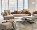 Jori - Jori Loungesofa, Ecksofa Longueville Landscape JR-8180, Stoffsofa Thumbnail