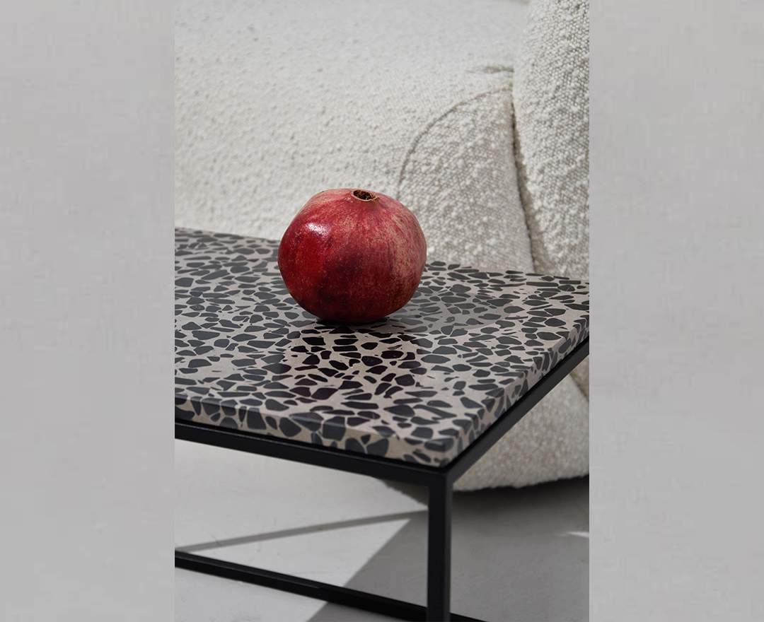 LUIZZO - Terrazzo Beistelltisch Amo