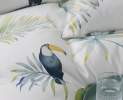 Elegante bed-line - Hochwertige Mako Satin Bettwäsche Tukan Thumbnail