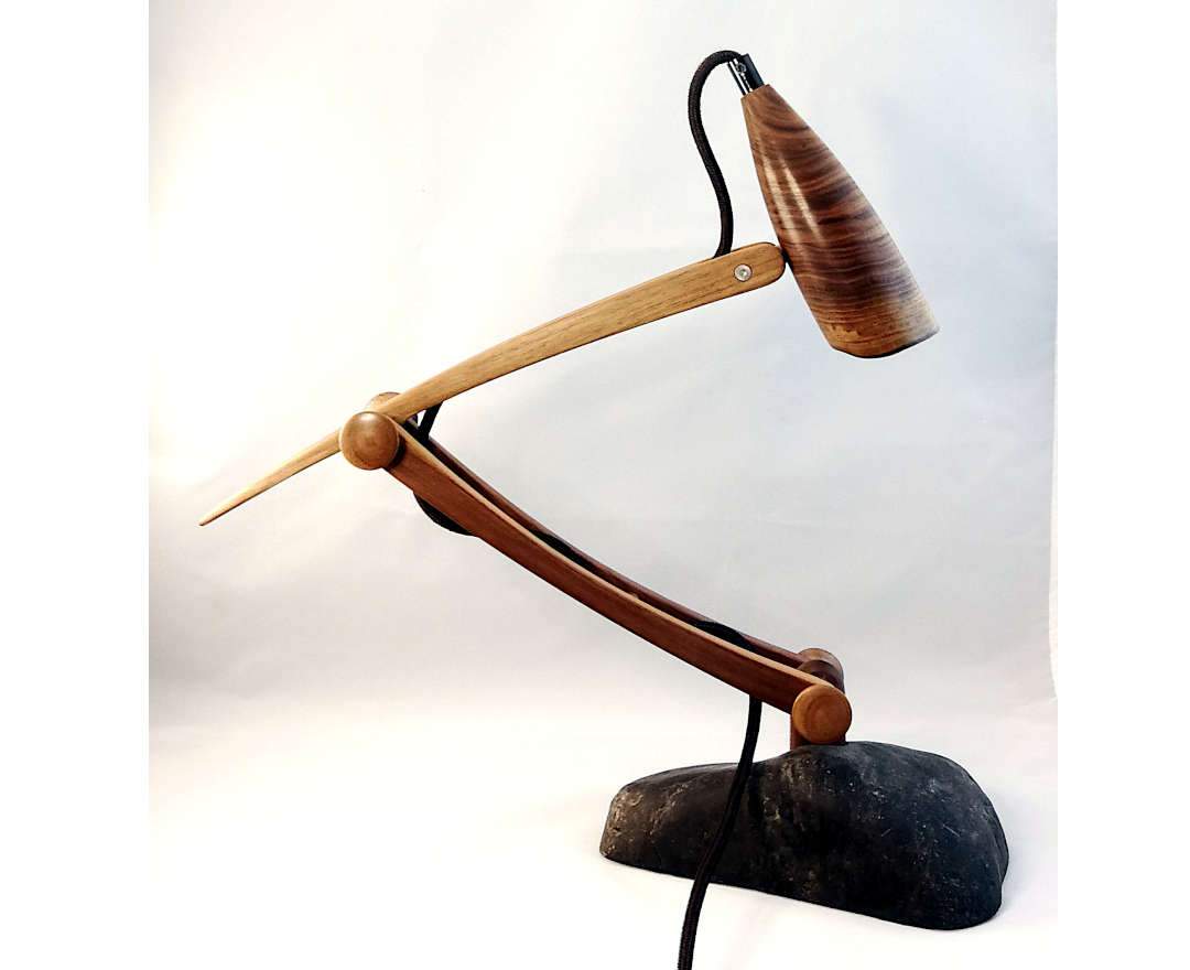 F&F Holzwerk - Design Tischlampe Ferdl