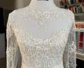 Haute Couture Oksana Gorte - Brautkleid mit französische Spitze Thumbnail