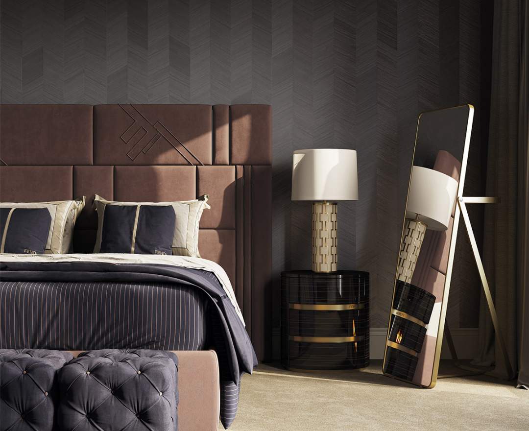 KT-Exclusive - Handgefertigte Furnierholz Tapeten, Streifen - ET506