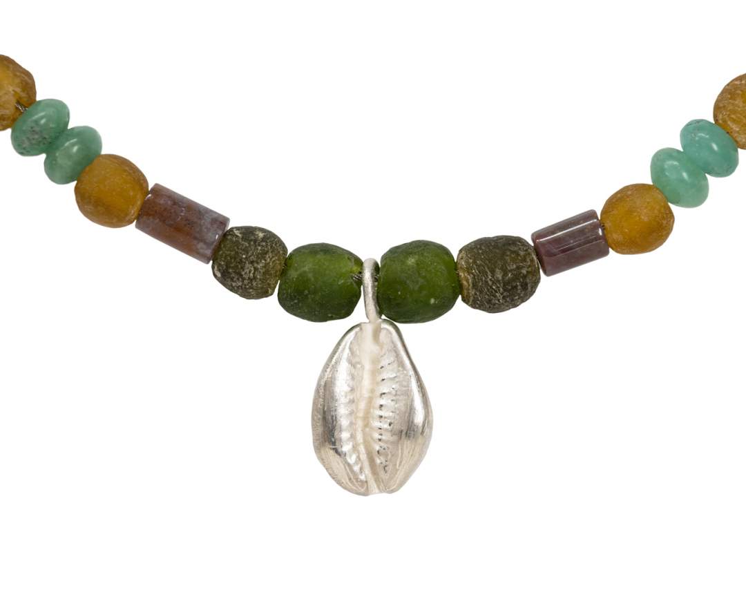  - Seeglas-Collier
