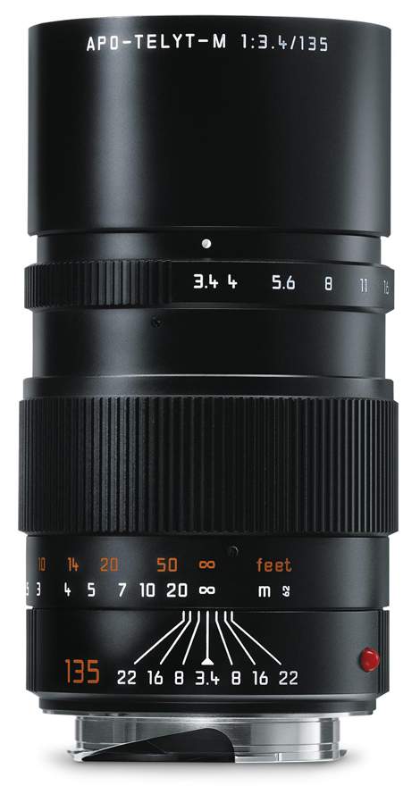 Leica - TELYT-M APO 1:3.4/135, schwarz eloxiert