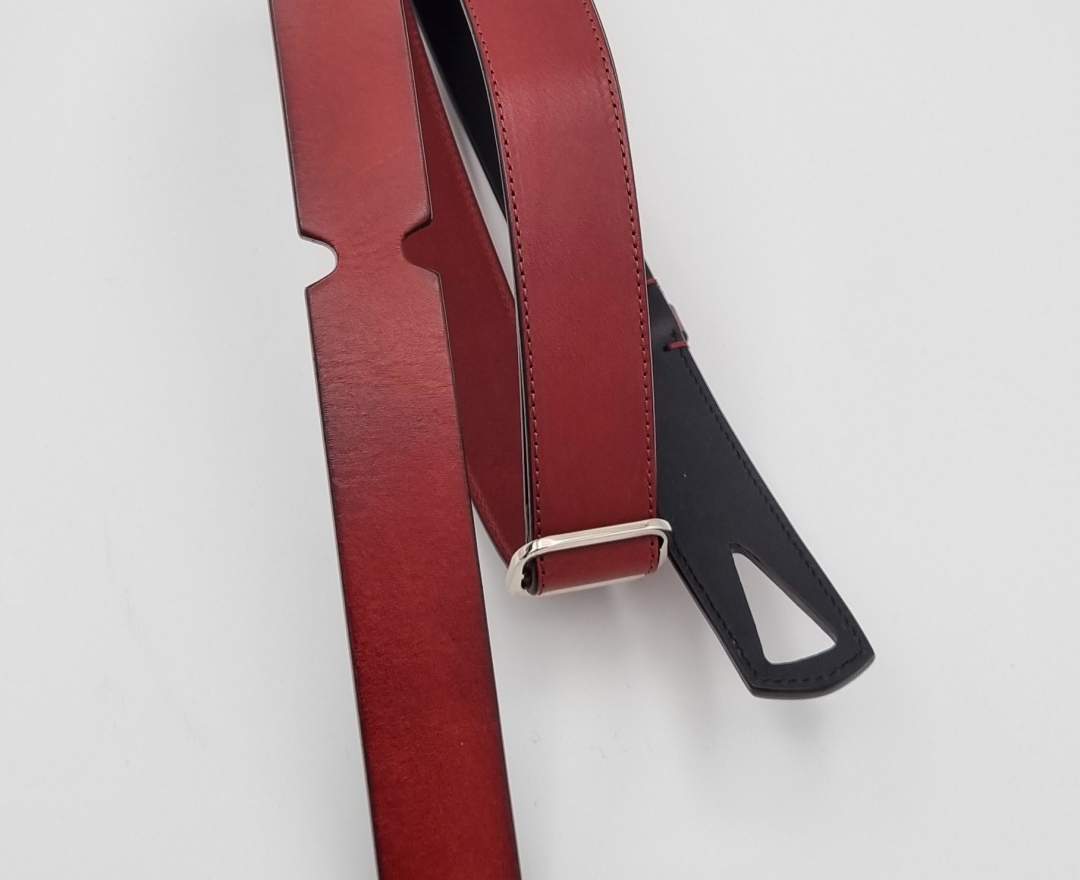 DE FILIPPO uomo - Gürtel Bordeaux