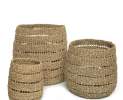 Bazar Bizar - Runde Seegras Körbe, the ninh binh basket Thumbnail