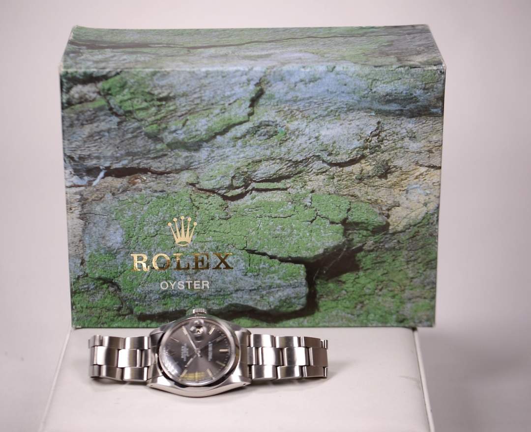 Rolex - Rolex Oyster Perpetual Date 1500 34mm 1966 inkl. Box