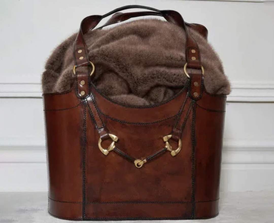 Adamsbro - Ledertasche Magazintasche Handtasche