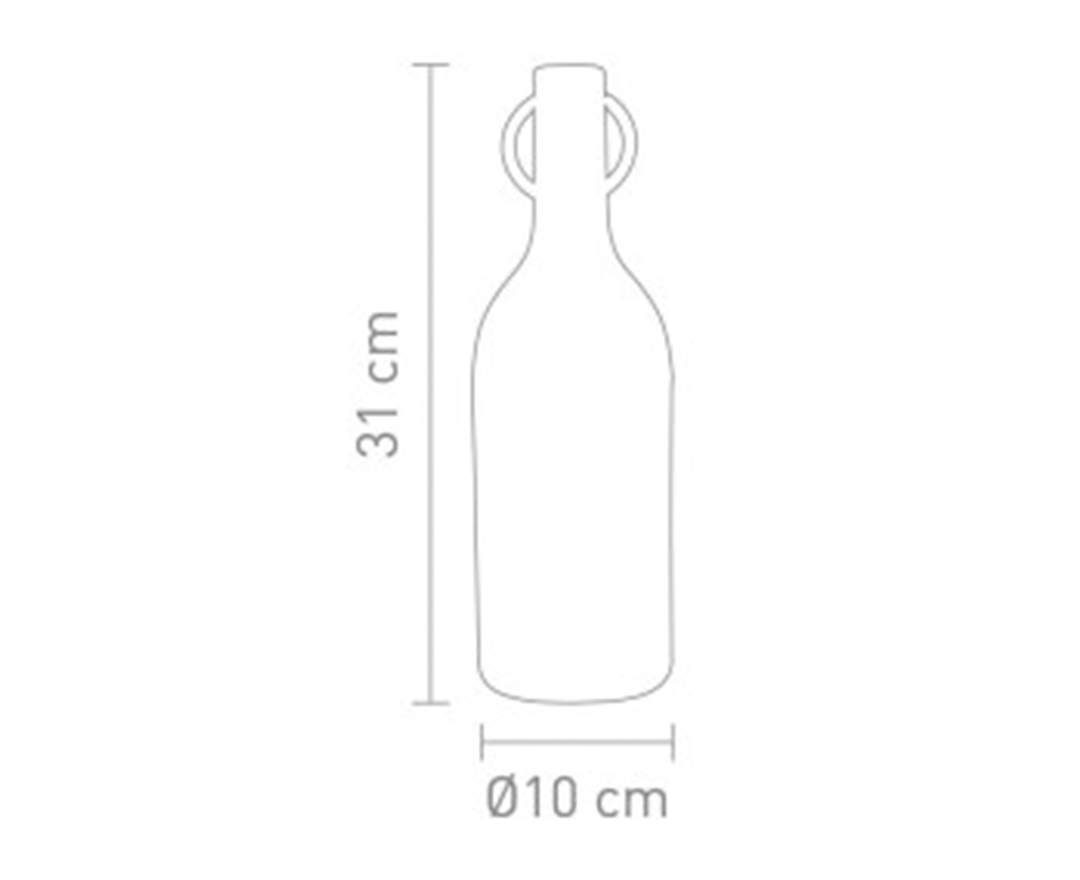 Sompex - Sompex ELO, LED Tischleuchte, Orange