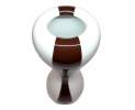 VINTAGE - Vintage, Vase Rosenthal, Weiß/Braun Thumbnail