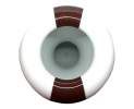 VINTAGE - Vintage, Vase Rosenthal, Weiß/Braun Thumbnail