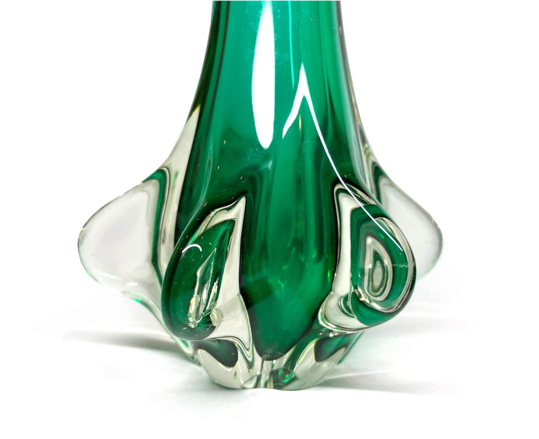 VINTAGE - Vintage, Vase 60-er Jahre, Grün