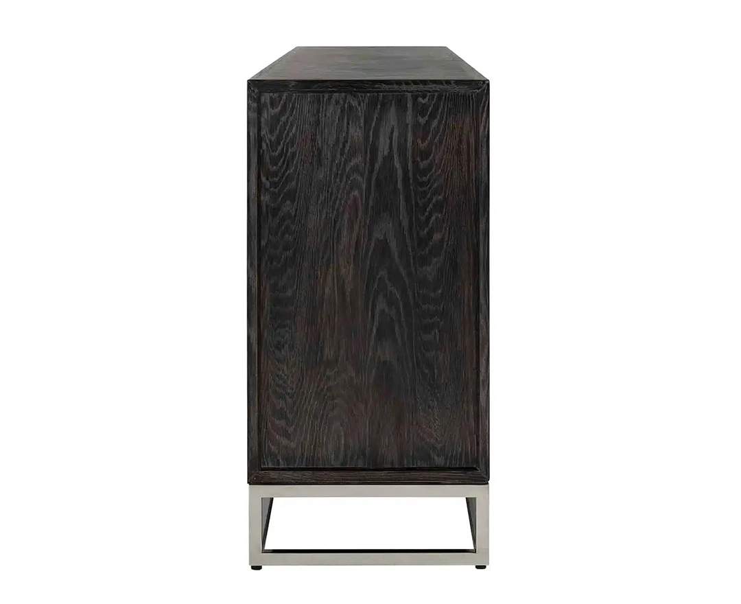Richmond Interiors - Sideboard Anrichte Blackbone silver