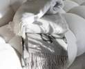 Adamsbro - Decke Kaschmir Plaid Pferdedesign Snaffle Bit Thumbnail