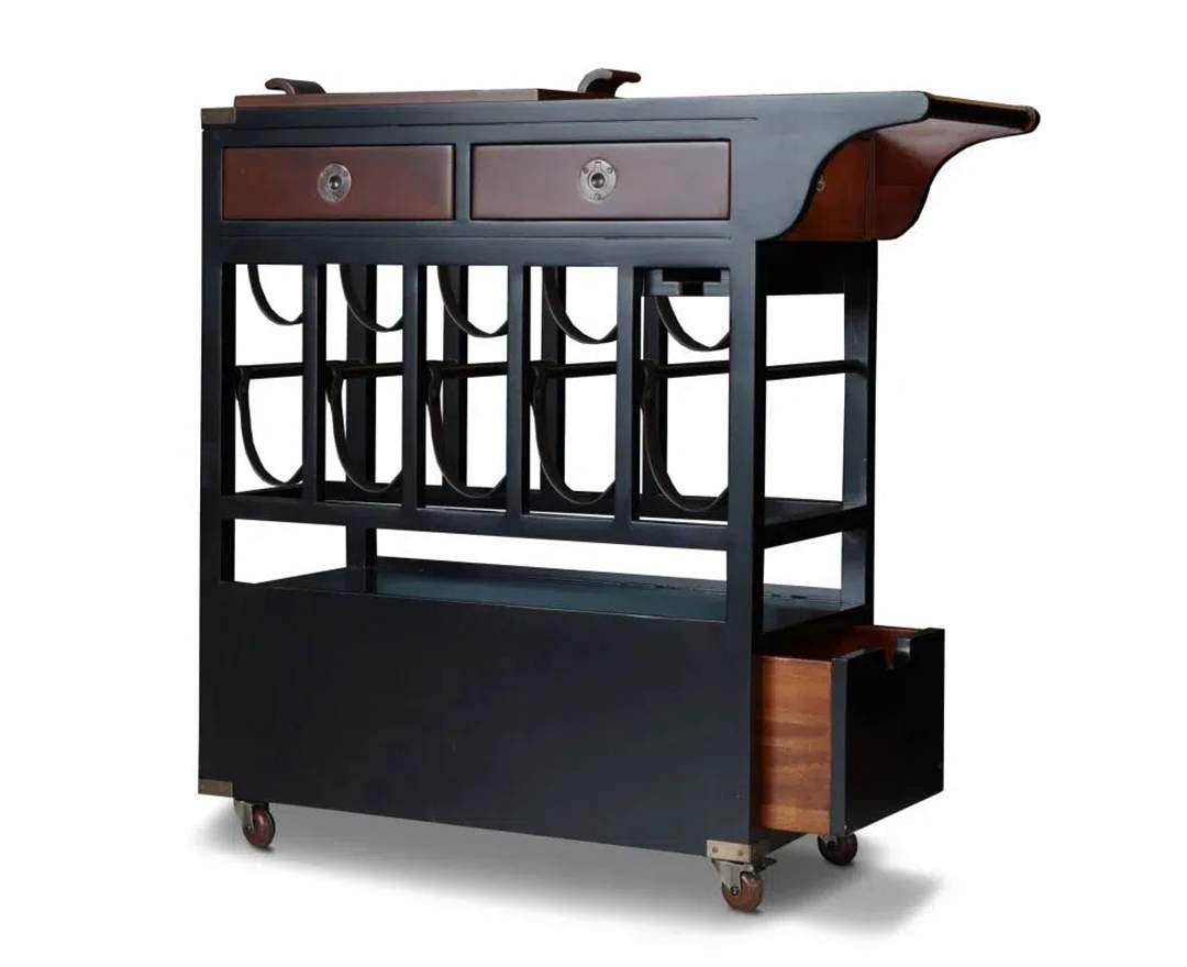 Authentic Models - Barschrank Bartrolley Barwagen