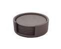 Mojoo - MOJOO STING Coasters - Untersetzer 6er Set, Fb. Plum Thumbnail