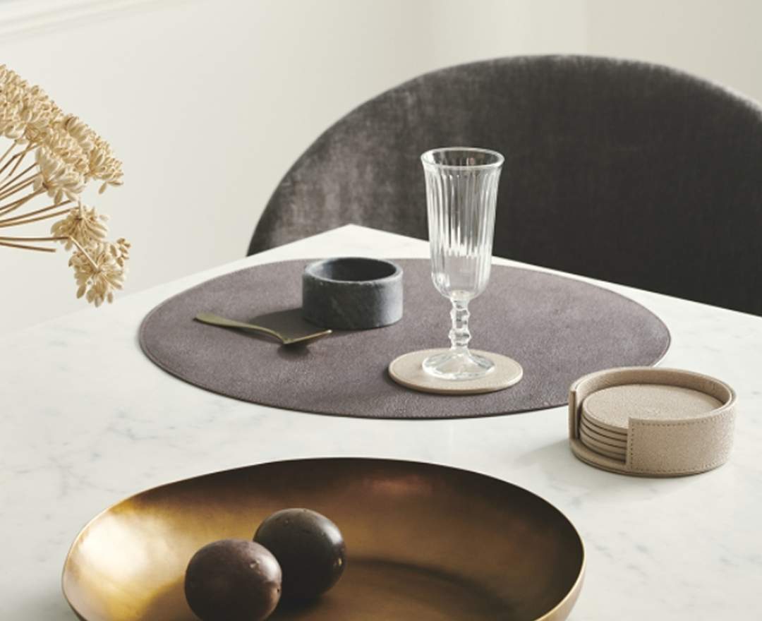 Mojoo - MOJOO STING Coasters - Untersetzer 6er Set, Fb. Plum
