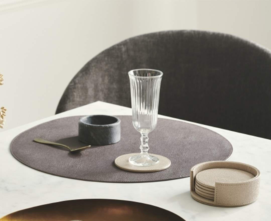 Mojoo - MOJOO STING Placemat - Tischset, 40 cm, Fb. Antracite