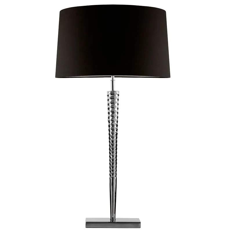 Hazenkamp - Tischlampe incl. schwarzer Lampenschirm