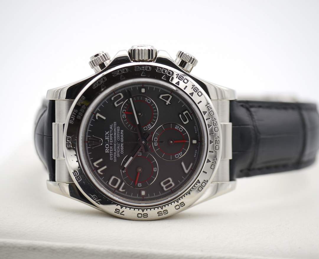 Rolex - Rolex Daytona Grey Racing Dial 116519 LC170 Italien inkl. Box & Papiere & Rolex Service 2021