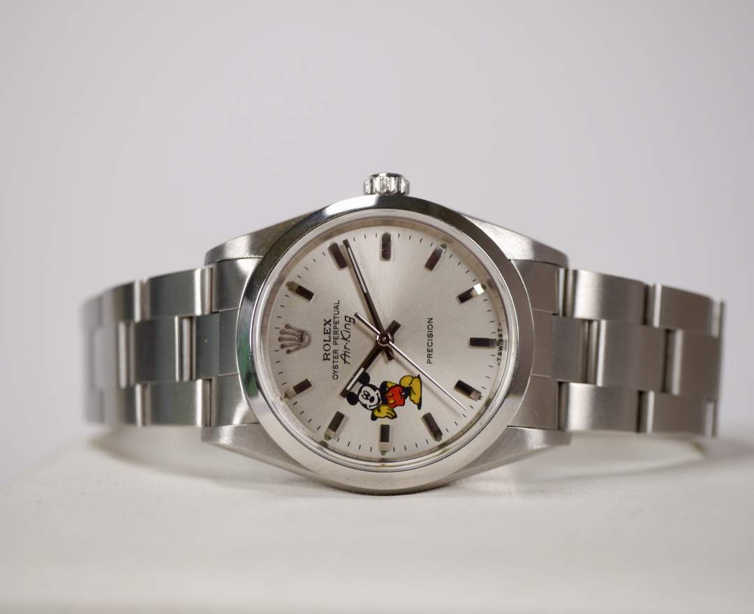 Rolex - Rolex Air-King Mickey Mouse 14000 34mm 2001 inkl. Box