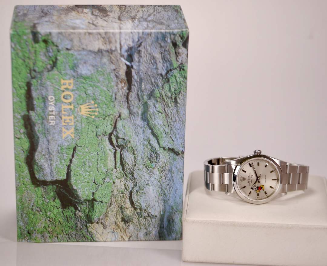 Rolex - Rolex Air-King Mickey Mouse 14000 34mm 2001 inkl. Box