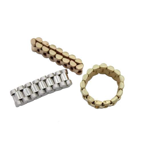 TimesValue - Gelbgold -Unisex Ring