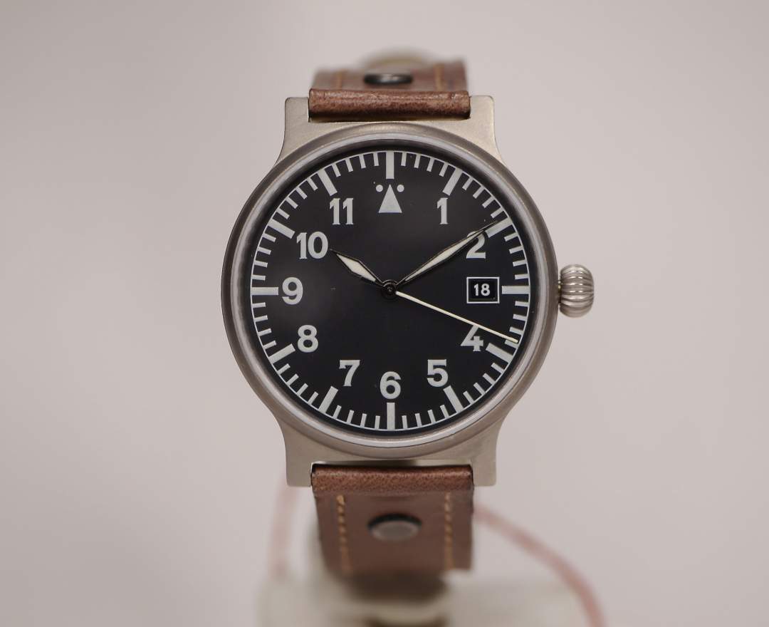 Aristo - Aristo Beobachter 5H37S Titan 37,5mm Beobachtungsuhr AR 1542H Aristo Pforzheim