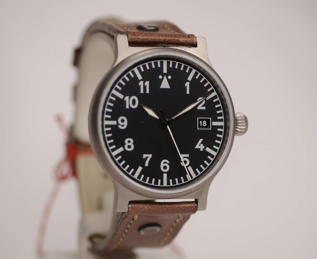 Aristo - Aristo Beobachter 5H37S Titan 37,5mm Beobachtungsuhr AR 1542H Aristo Pforzheim
