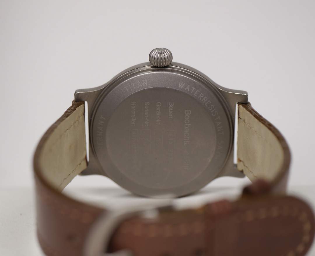 Aristo - Aristo Beobachter 5H37S Titan 37,5mm Beobachtungsuhr AR 1542H Aristo Pforzheim