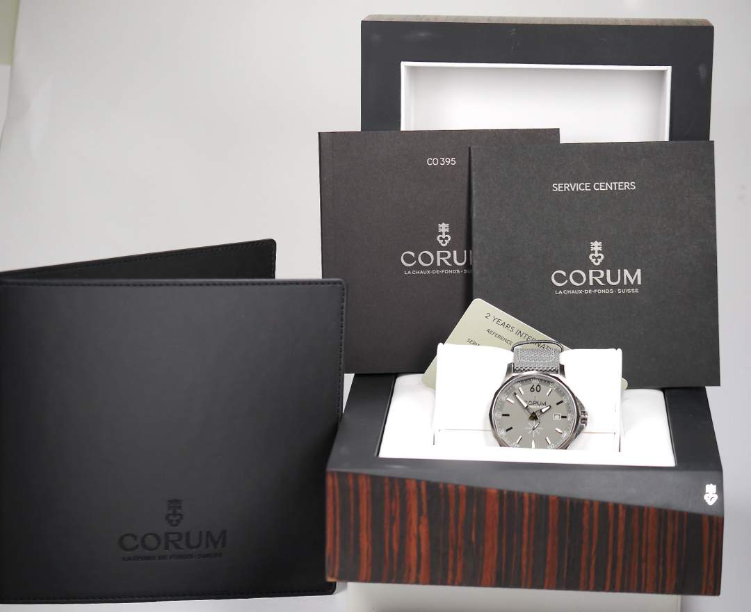 Corum - Corum Admiral's Cup Legend 42 Grey 2018 395.119.98/0619 inkl. Box & Papiere