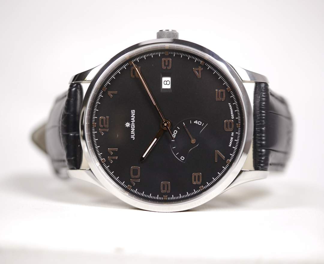 Junghans - Junghans Attaché Gangreserve 2015 LIKE NEW 42mm 027/4783.00 Cal. J810 inkl. Box & Papers