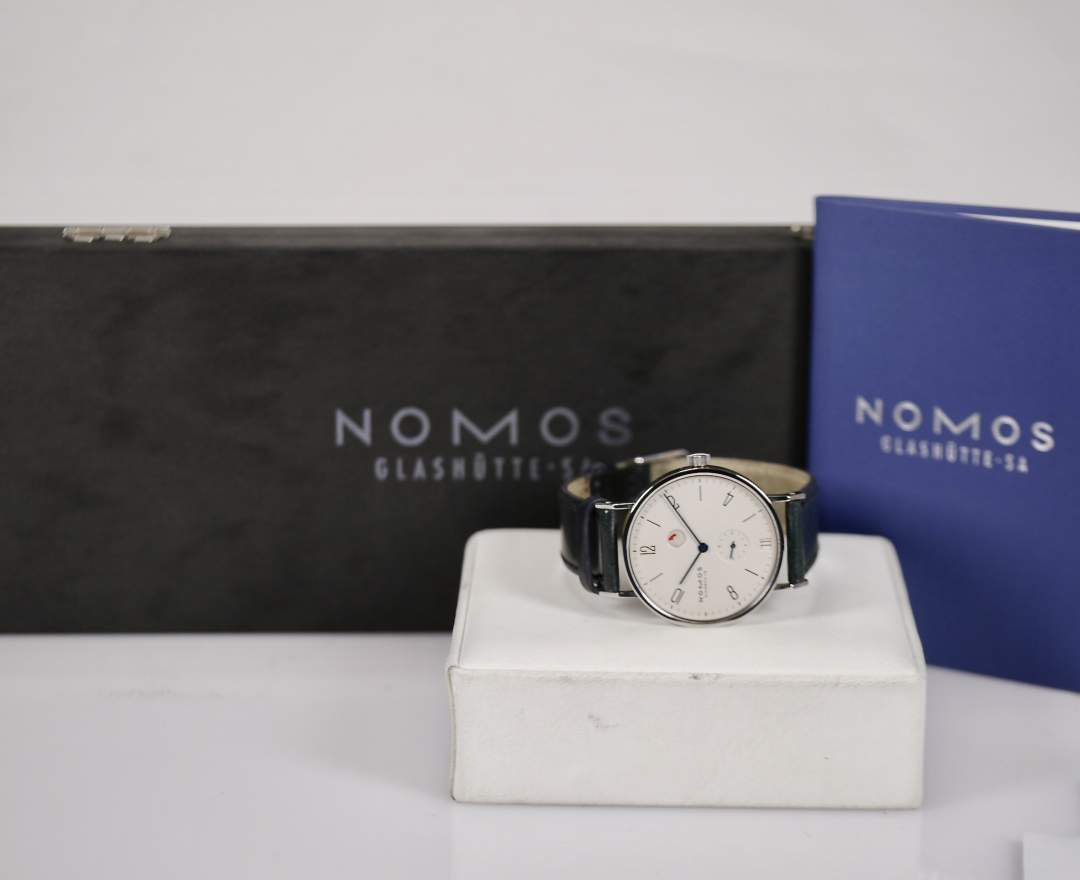 Nomos - NOMOS Testuhr Tangente Datum Gangreserve 131 35mm Cal. TSDPG 2003 Limited 93/125