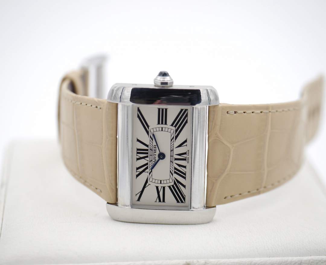 Cartier - Cartier Tank Divan Stahl 38mm 2600