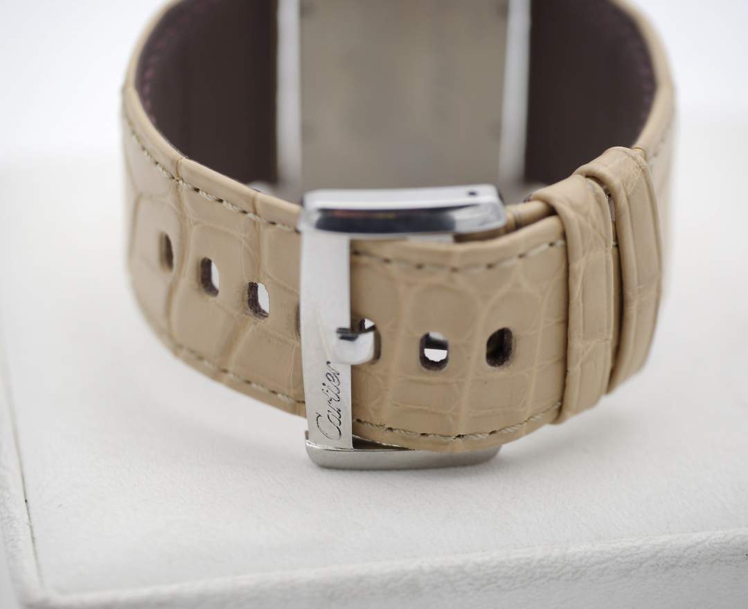 Cartier - Cartier Tank Divan Stahl 38mm 2600
