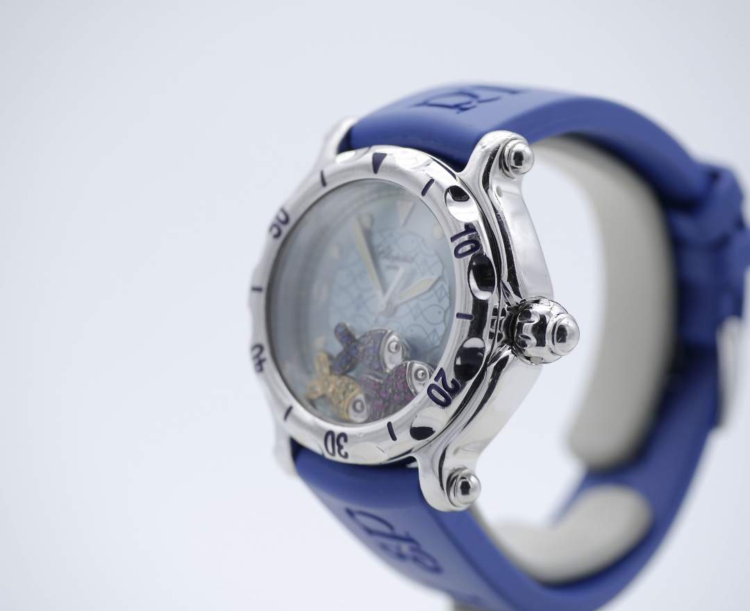 Chopard - Chopard Happy Sport Fish 38mm 28/8347/8-402 inkl. Box