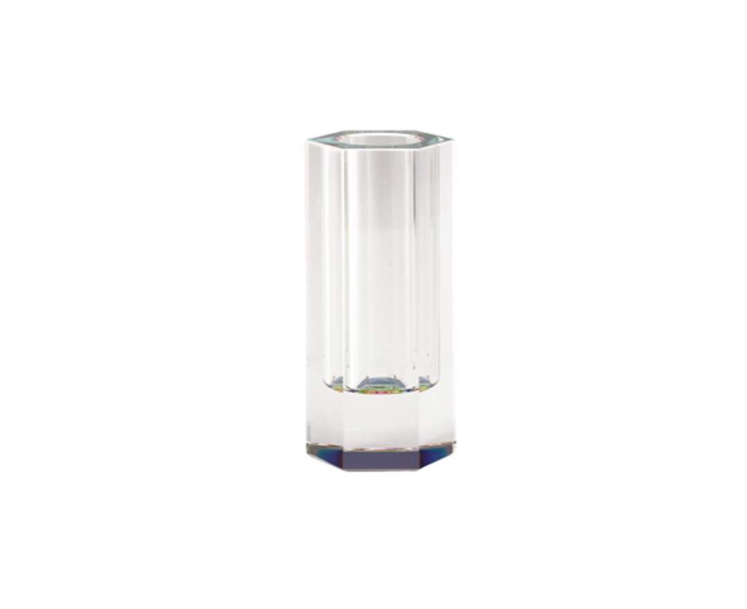 Giftcompany - Kerzenhalter Kristallglas 6eckig