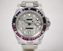 Rolex - Rolex GMT-Master II 2009 Iced Out Diamonds 116710 LC410 Japan inkl. Box & Papiere Thumbnail