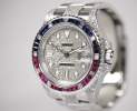 Rolex - Rolex GMT-Master II 2009 Iced Out Diamonds 116710 LC410 Japan inkl. Box & Papiere Thumbnail