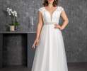 Fuchs Moden - Brautkleid aus Chiffon A-Linie Thumbnail
