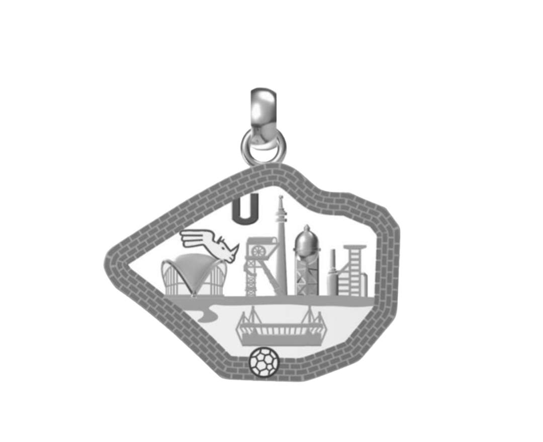 Goldschmiede Willeke - Dortmund Anhänger in 925 Silber