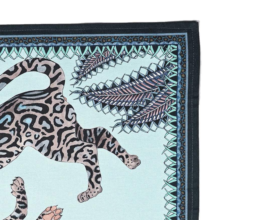 Ardmore - Ardmore, Geschirrtuch  Cheetah Kings Mist, Südafrika, 50x70cm