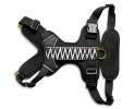 Premium Hundegeschirr Gepolstert - Schwarz/Weiß