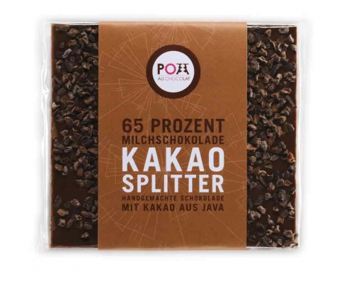 Pott au Chocolat - Milchschokolade Kakaosplitter