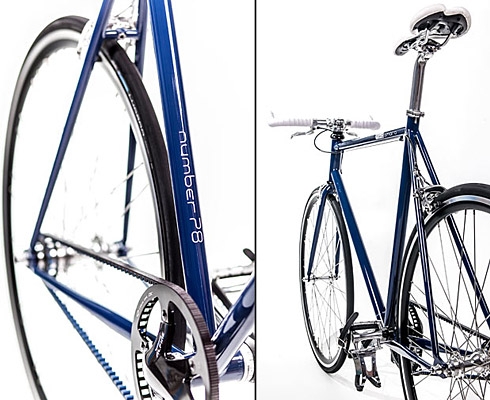 mika amaro - Single Speed Bike „inky blue“ Fahrrad