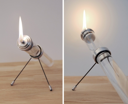 pluraform - Reagenzglas-Öllampe 