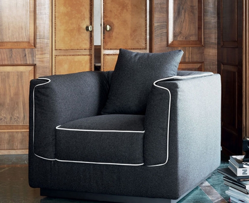 Flou Sofaserie Gentleman Sessel von Flou