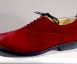 SNOB SHOES - SCHNÜRSCHUHE Velours-Leder mit Vintage Finish Thumbnail