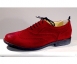 SNOB SHOES - SCHNÜRSCHUHE Velours-Leder mit Vintage Finish Thumbnail