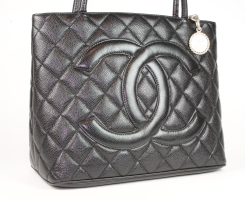 MEDALLION CHANEL VINTAGE TASCHE SCHWARZ - STILPUNKTE